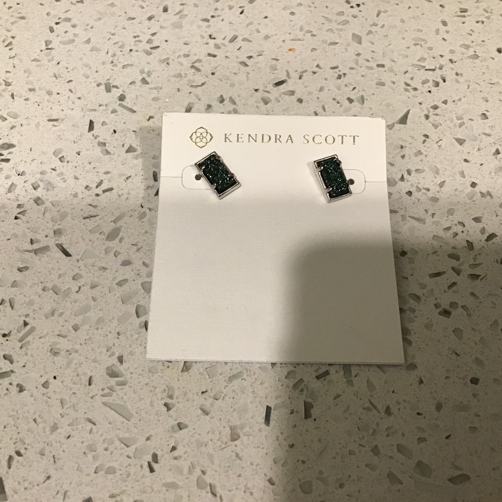 Kendra Scott Paola Rhodium Plated Earrings